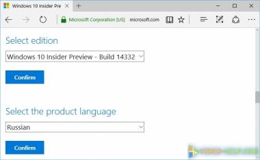 Get Windows 10 Insider Preview builds ISO from Microsoft